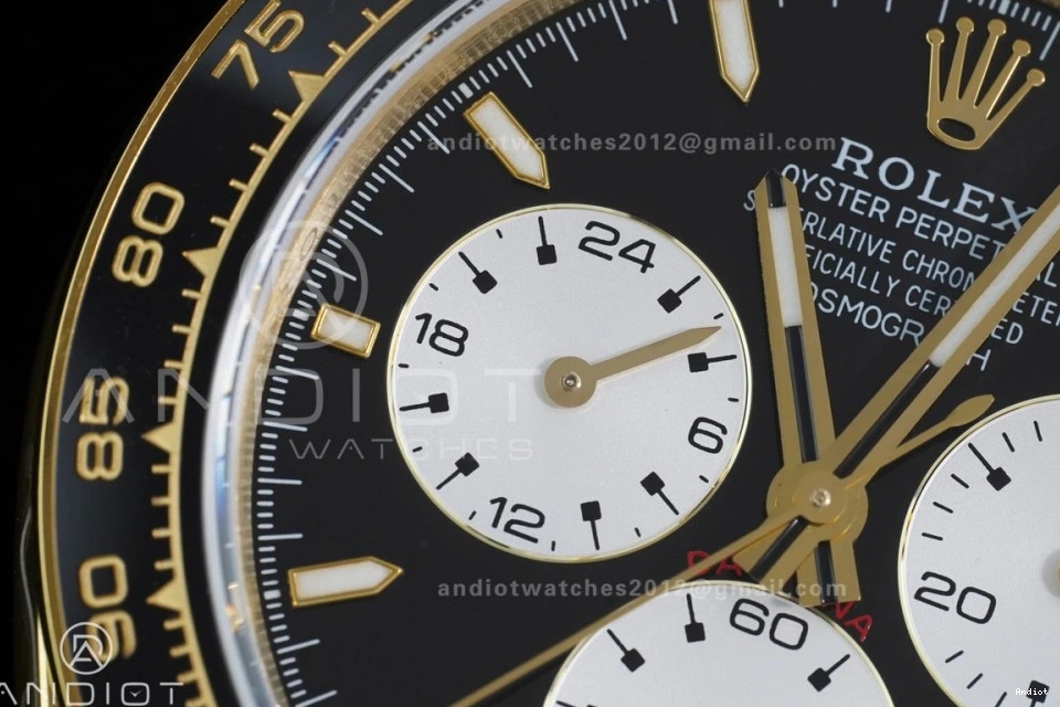 V9 on QF Edition 1:1 Best 126528LN QF4132 Le (Weighted) Mans Daytona YG Bracelet 0421